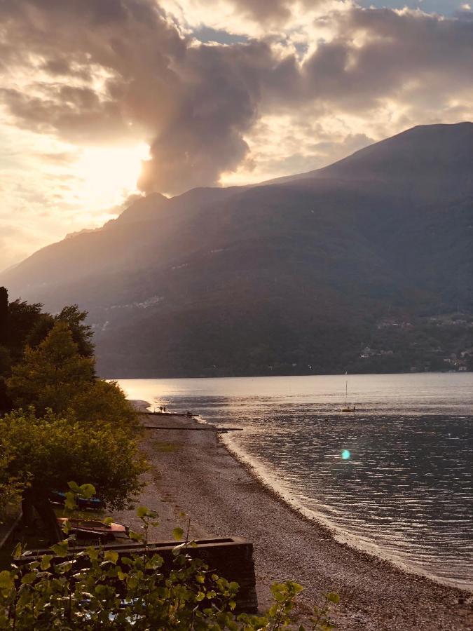 Cottage Il Cigno Con Accesso Al Lago - Como Lake Дервио Екстериор снимка